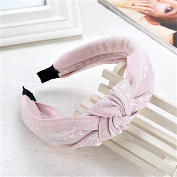 Hairband, 6 Pcs Headbands for Women - Light Color, Fashion Cotton-flax - Picture 6 of 7